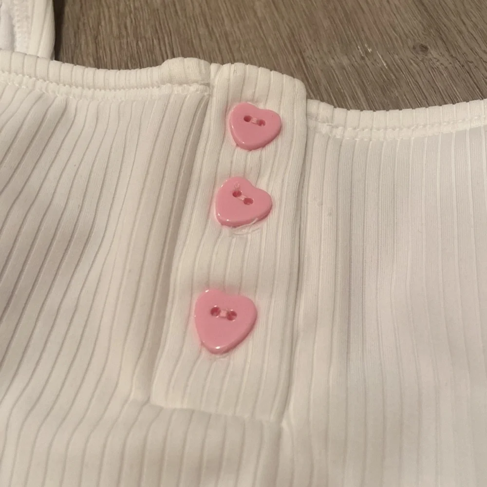 NWT Stoney Clover Lane Target White Ribbed One Piece Bathing Suit - Picture 3 of 6